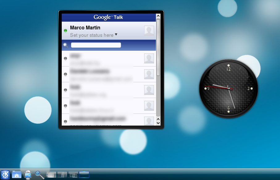 KDE Gtalk 1