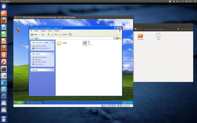 VirtualBox - Condivisione di file e cartelle tra Windows e Ubuntu