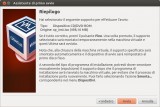 VirtualBox - Assistente primo avvio: riepilogo