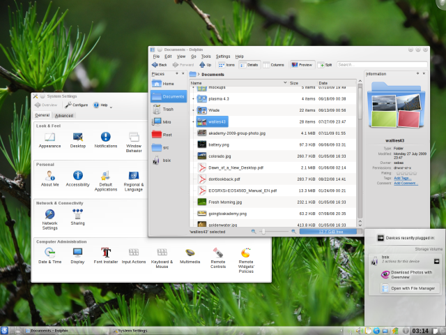 Versione beta per KDE SC 4.4