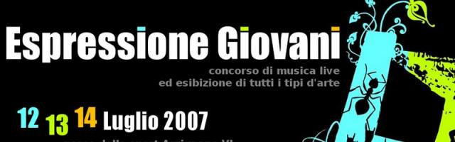 Espressione Giovani 2007 Espressione Giovani 2007